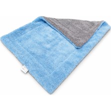 Newmix Ultra Kalın 40X60 740 Gsm Mavi-Gri Kurulama Bezi