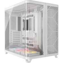 Corsair Corsaır Aır 5400 Rs-R Argb Fanlı Triple Chamber Mid-Tower CC-9011318-WW Beyaz Bilgisayar Kasası