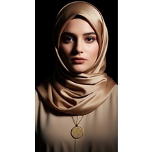 TrendyX Hat Ayetel Kürsi Küçük Kolye – Çelik Altın Kaplama, Manevi Koruyucu Takı
