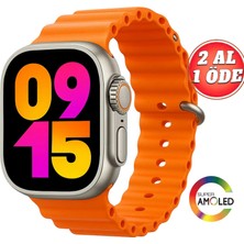 Leerfei Watch T10 Ultra Akıllı Saat 2 Kordon Hediyeli