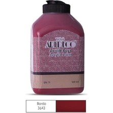 Artdeco Akrilik Boya 70L-3643 Bordo 500 ML