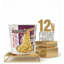 Dudomi Bardak Geneksel Çeşnili Noodle 12X60 gr