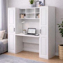 Setay Bilgisayar Masası, Merisa 2 Kitaplıklı Çalışma Masası