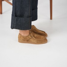 Ametist Alba Hardal Hakiki Deri Süet Kadın Günlük Ayakkabı Hafif Termo Taban • Cırtlı Ayarlanabilir Bant