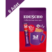 Eduscho 3’ü 1 Arada 10 x 17,5 G x 6 Paket