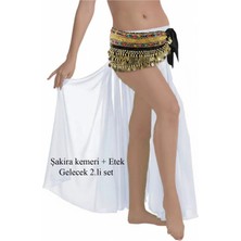 Kaftan Collection Dansöz Oryantal Eteği Tek Yırtmaçlı