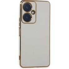  Vivo Y27 Kılıf Volet Silikon - Beyaz