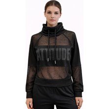 Erline Kadınfileli Hoody Sweatshırt