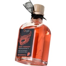 Vip Marketim Vipmarketim Orgie Sexy Therapy Strawberry – Çilek Aromalı Güçlendirici ve Uyarıcı Yenilebilir Masaj Yağı 150 ml