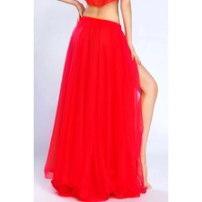 Kaftan Collection Çift Katlı Etek