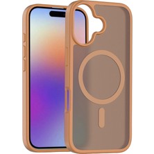  Apple iPhone 17 Jota Magsafe Kapak - Çöl Titanyum