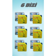 Aktar Global Orijinal Vega 100 Mg 4x6 Dizi(24 Adet) Etki Garantili Tablet Geciktirici7 Sertleştirici7 CIALIS15 Erkeklereözel Performâns_arttırıcı