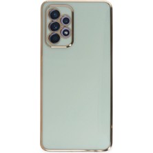  Samsung Galaxy A52 Kılıf Volet Silikon - Açık Yeşil