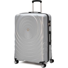 Pierre Cardin Sessiz Tekerlekli Büyük Boy Valiz – 360° Döner Hafif Darbeye Dayanıklı Seyahat Bavulu