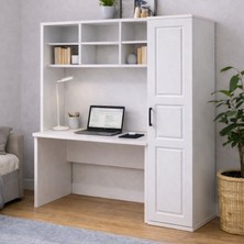 Setay Bilgisayar Masası, Merisa Kitaplıklı Çalışma Masası