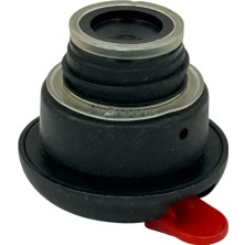 Süppürge Termos Ile Uyumlu Kapağı Kırmızı Kulplu Yedek Kapak, Penguen