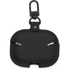  Airpods Pro 2 (2.nesil) Çanta Deri Kılıf - Siyah