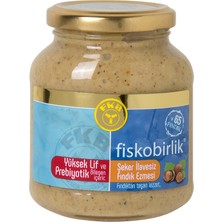 Fiskobirlik Şeker Ilavesiz Fındık Ezmesi 300 G - %100 Doğal ve Şekersiz Gurme Lezzet
