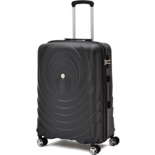 Pierre Cardin Sessiz Tekerlekli Orta Boy Valiz – 360° Döner Hafif Darbeye Dayanıklı Seyahat Bavulu