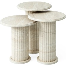 Levent Mobilya ve Aksesuar Bohem Zigon, Traverten