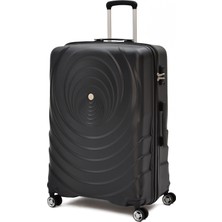 Pierre Cardin Sessiz Tekerlekli Büyük Boy Valiz – 360° Döner Hafif Darbeye Dayanıklı Seyahat Bavulu