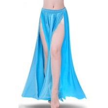 Kaftan Collection Buz Mavi Oryantal Dansöz Eteği