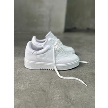 Difransel Jeans Erkek Suni Deri Beyaz Spor Ayakkabı