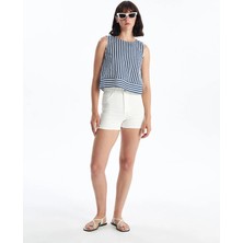 Lc Waikiki Yeni Sezon Ekstra Dar Fit Kadın Jean Şort