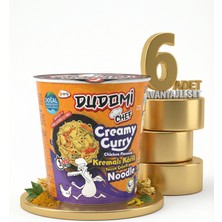 Dudomi Bardak Kremalı Körili Tavuk 6X80 gr