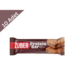 Züber Kakao Parçacıklı Protein Barı (35 G) x 10 Adet