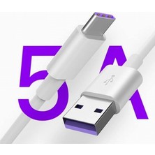 Huawei Mor Supercharge 66W Max. 5A Type C 1 Metre Hızlı Data ve Şarj Kablosu