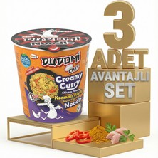 Dudomi Bardak Kremalı Körili Tavuk 3X80 gr