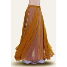 Kaftan Collection Çift Katlı Dansöz Oryantal Eteği