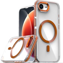  iPhone 16E Bella Magsafe Kapak - Turuncu