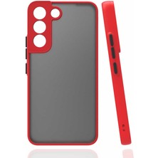 Galaxy S22 Plus Kılıf Nrtk Hux Kapak-Kırmızı