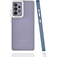 Galaxy A52 Kılıf Nrtk Mima Kapak-Lacivert