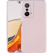 Xiaomi Mi 11T Pro 5g Kılıf Nrtk Premier Silikon Kapak-Rose Gold