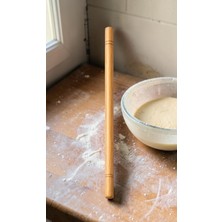 Tafce 1 Adet Ince Oklava 18 mm Kalınlık 50 cm Uzunluk