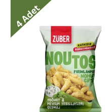 Züber Noutos Yoğurt ve Mevsim Yeşillikleri Nohut Cipsi 55 G x4 Adet
