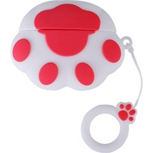 Airpods Pro 2 Uyumlu Nrtk Tpu Kabartma Figürlü Ipli Airbag 37 Silikon KILIF-NO34