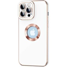 iPhone 12 Pro Max Kılıf Nrtk Kongo Kapak-Beyaz