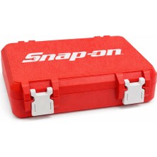 Yapı3D Kapaklı Kilitli Alet Kutusu Sert Plastik Takım Çantası Taşınabilir Organizer Saklama Kutusu Kırmızı