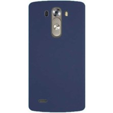 Lg G3 Kılıf Nrtk Premier Silikon Kapak-Lacivert