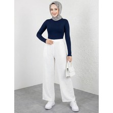 Foremia Çilek Pantolon-Ekru -