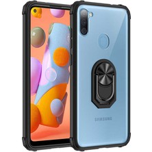 Galaxy A11 Kılıf Nrtk Mola Kapak-Siyah