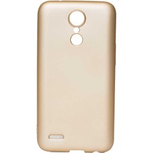 Lg K8 2017 Kılıf Nrtk Premier Silikon Kapak-Gold