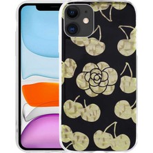iPhone 11 Kılıf Desenli Sert Nrtk Elnov Kapak-No1