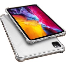 iPad Pro 11 2020 (2.nesil) - Uyumlu Uyumlu Nrtk Tablet Nitro Anti Shock Silikon Kapak-Renksiz