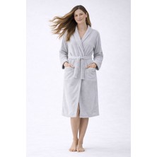 Caspara Pamuklu Premium Bornoz I Unisex I Ultra - Soft I Bornoz I Şal Yaka I Çeyiz I Erkek & Kadın Bornoz