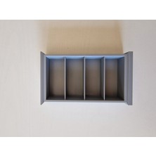 Hobi Kafe Gri Minyatür Kitaplık 9cm*16,5 cm (Sert Plastikten Üretilmiştir)